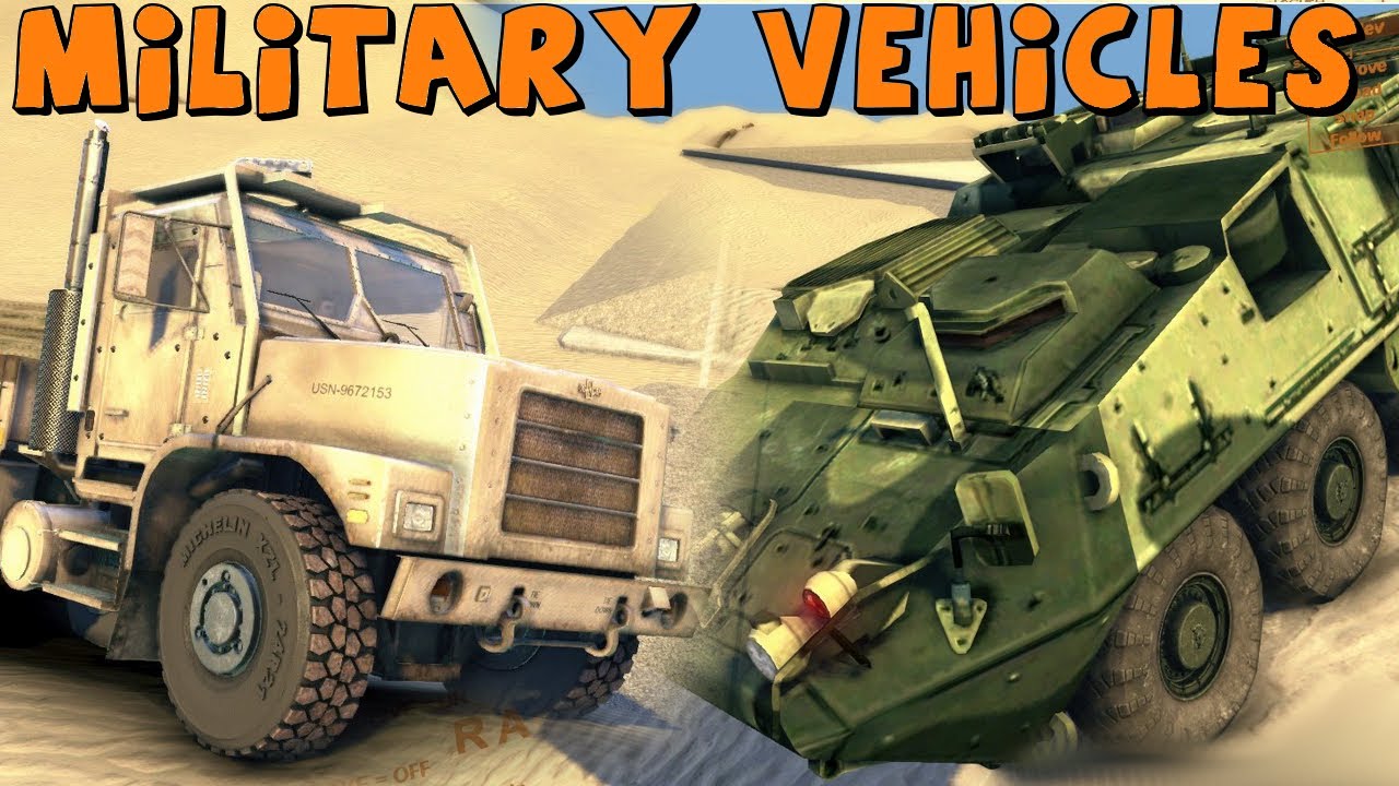 Spin Tires | Коллекция модов военной техники | Ссылки на скачивание в описании