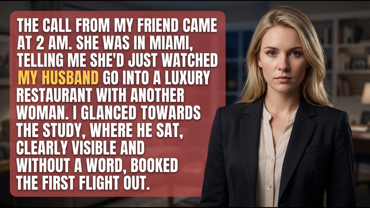 At 2 Am🕑My Friend Called📞Saw My Husband In Miami W.....