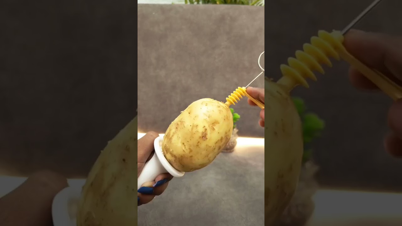 Potato Spiral Cutter for Home Use | Essential Kitchen Tool for Creative Cooking