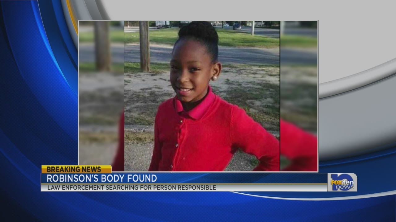 Prichard Police confirm body found is that of Hiawayi Robinson