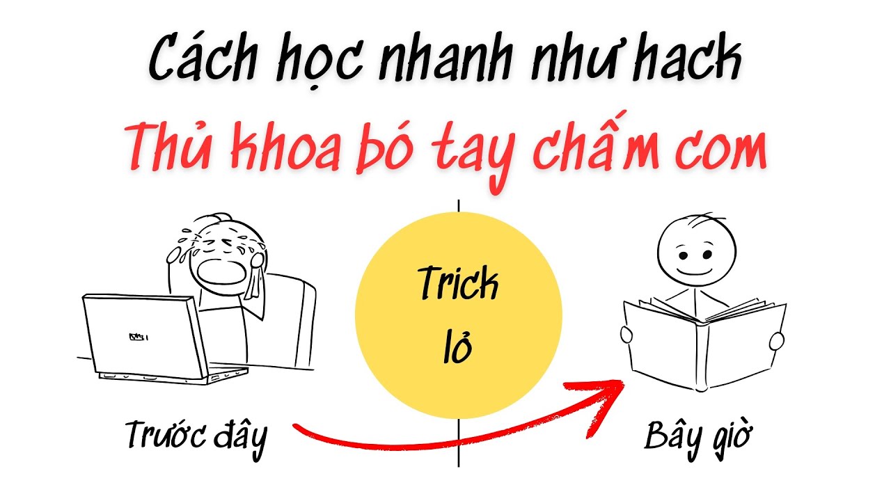 C&aacute;ch học nhanh như HACK d&agrave;nh cho học sinh TRUNG B&Igrave;NH, mấy bạn THỦ KHOA phải nể phục