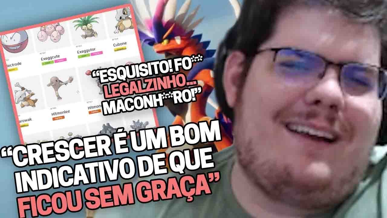 CASIMIRO ANALISANDO OS POKÉMONS DESDE A PRIMEIRA GERAÇÃO E FAZ CRÍTICAS AO NOVO | Cortes do Casimito