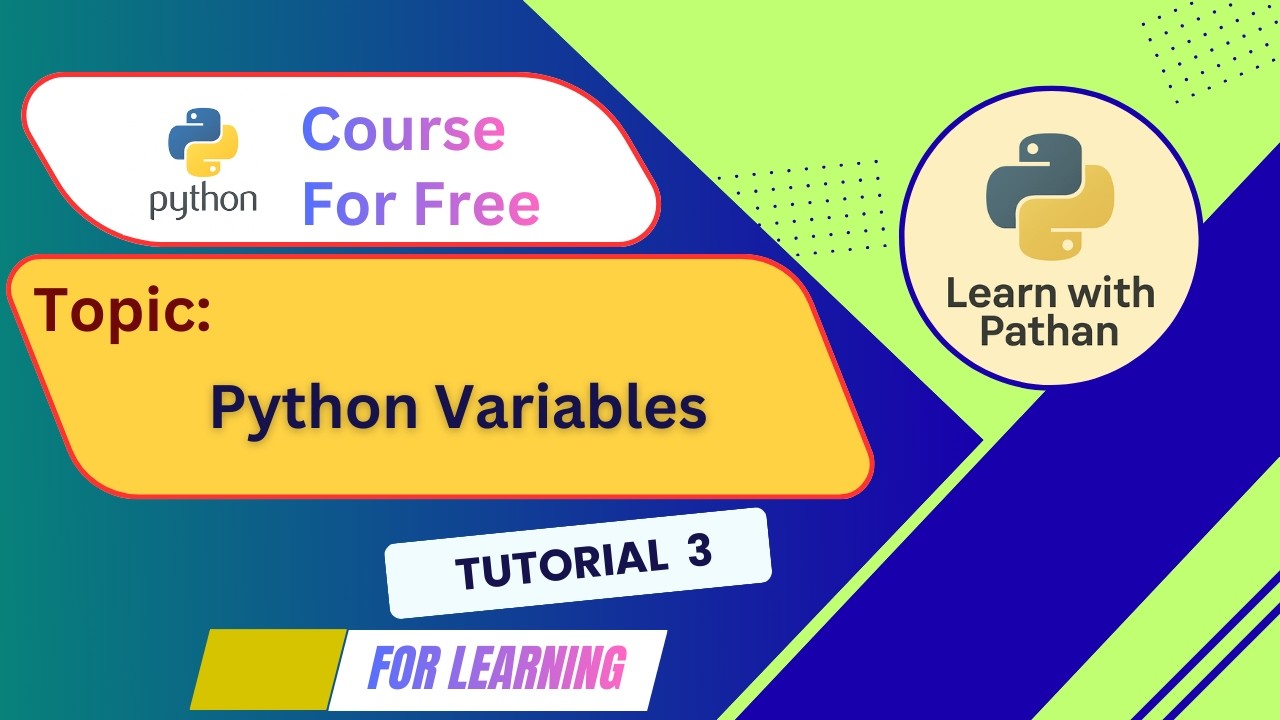 Python Variables for Beginners 💻  Complete Basics @Learnwithpathan-1987