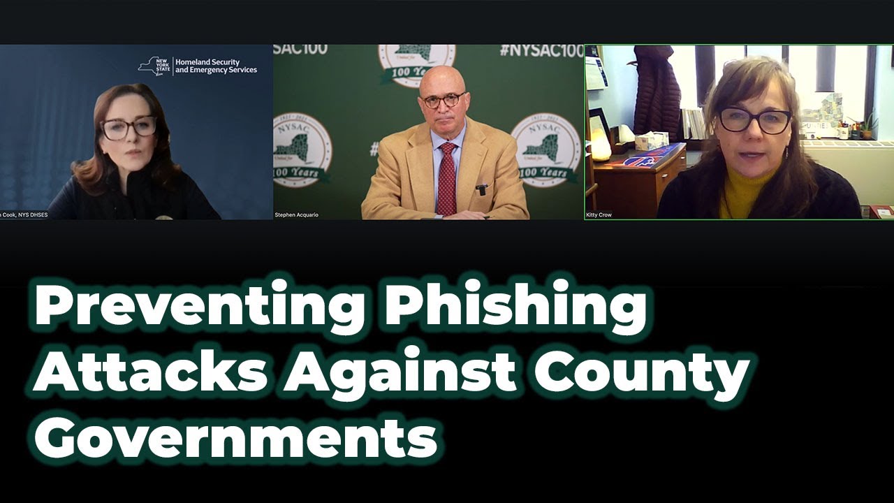 Preventing Phishing Attacks in NYS County Governments