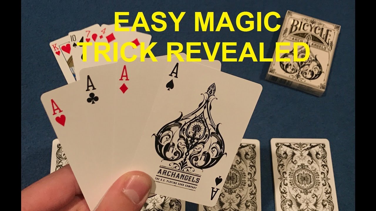 QUADRUPLE PREDICTION - MAGIC TRICKS WITH CARDS REVEALED