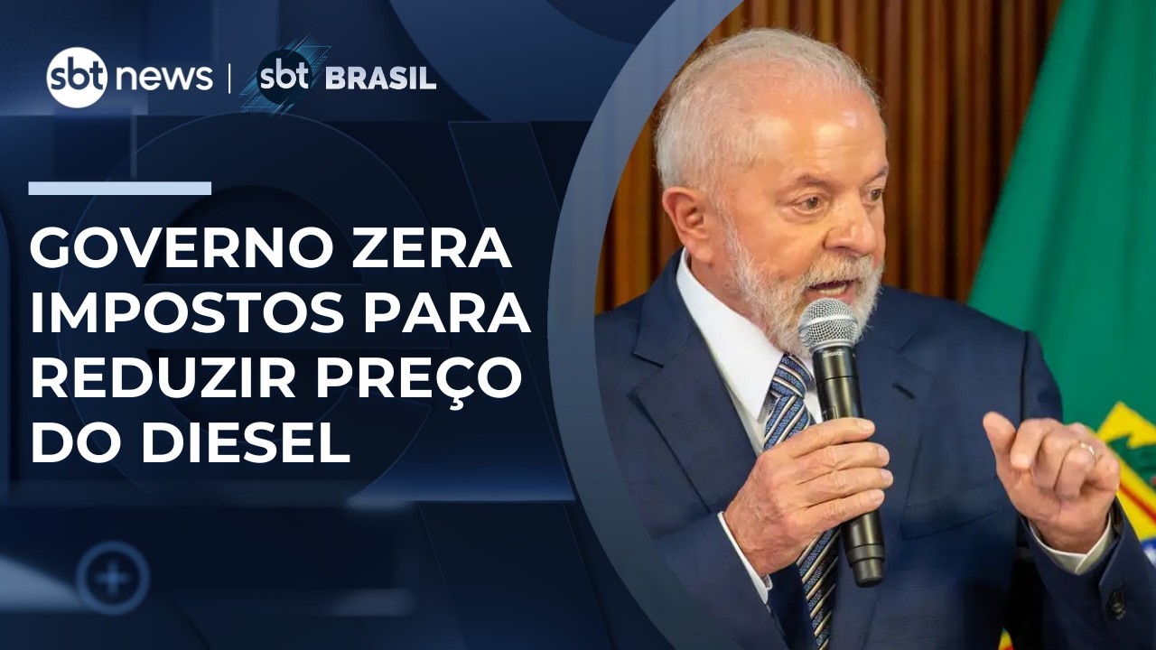 Pacote do governo Lula promete redução de R$ 0,64 no preço do diesel | #SBTBrasil