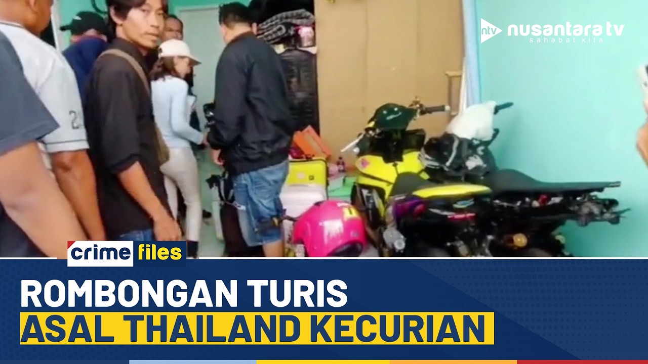 [LIVE] Rombongan Turis Asal Thailand Kecurian | CRIME FILES