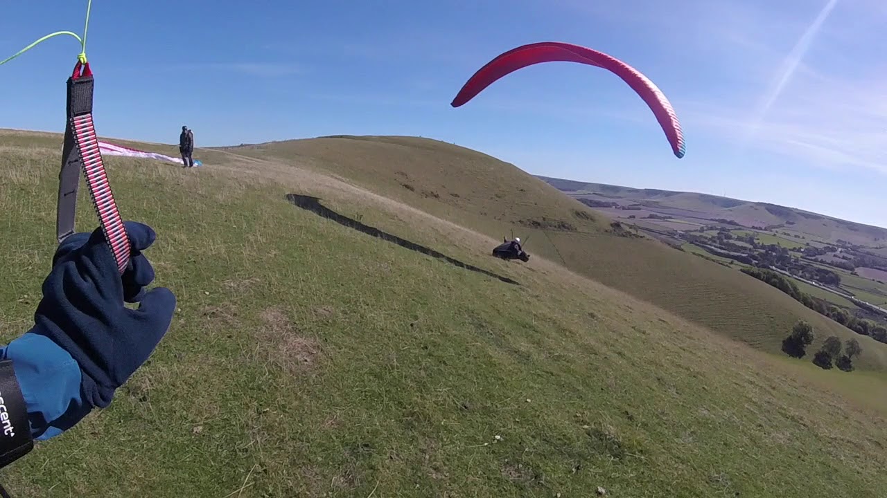 26th September Mount Caburn Paragliding Pilot pro