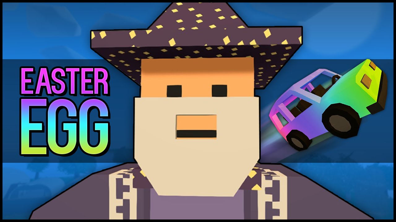 Unturned - FLYING RAINBOW CAR!? (Epic Easter Egg)