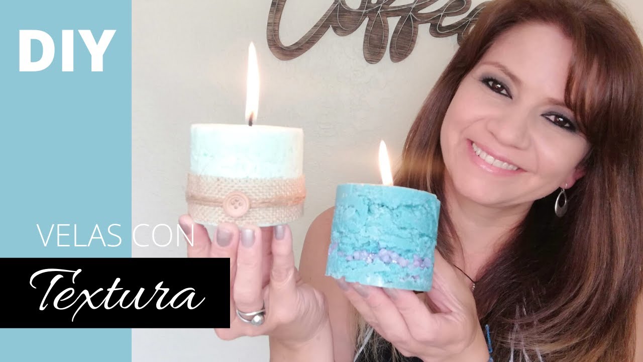 Como realizar VELAS CON TEXTURA!