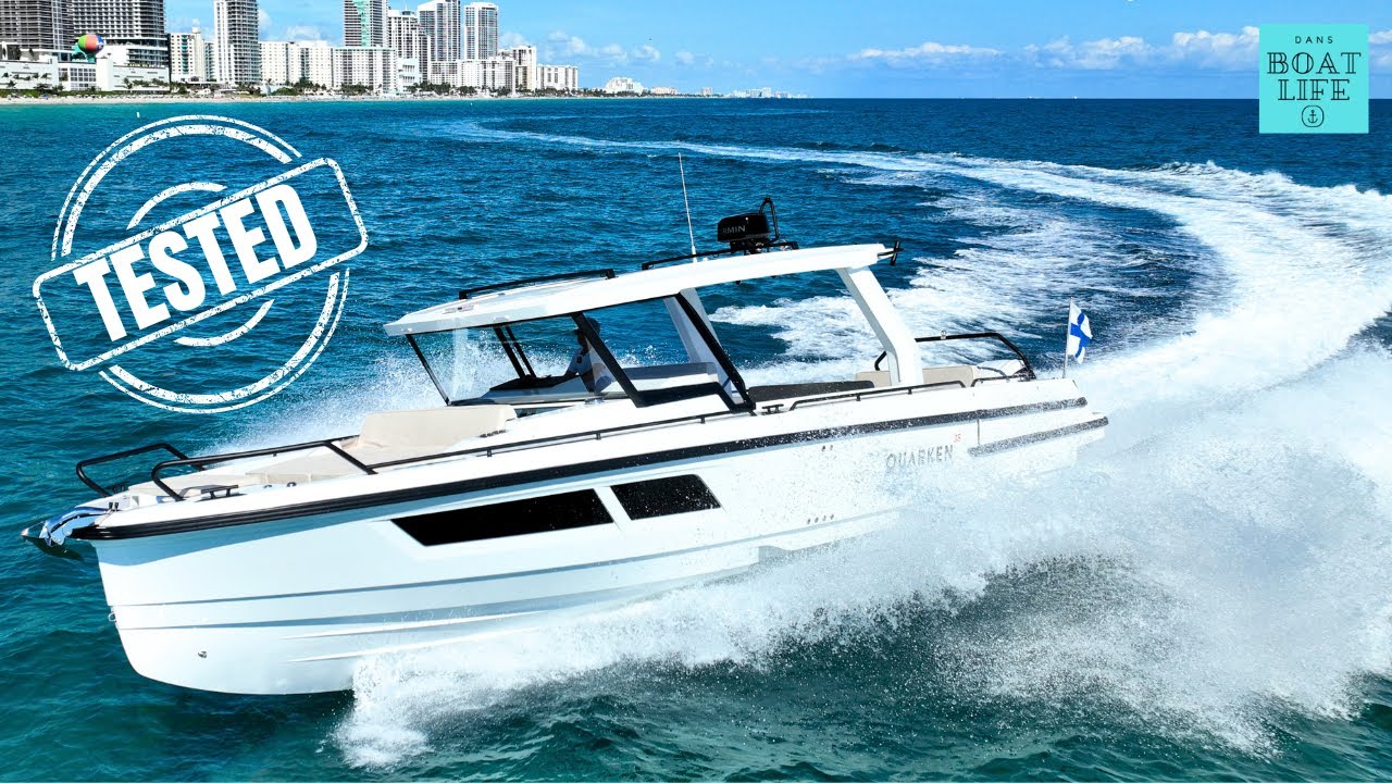 Multi Mission Boat Test - Quarken 35 GT