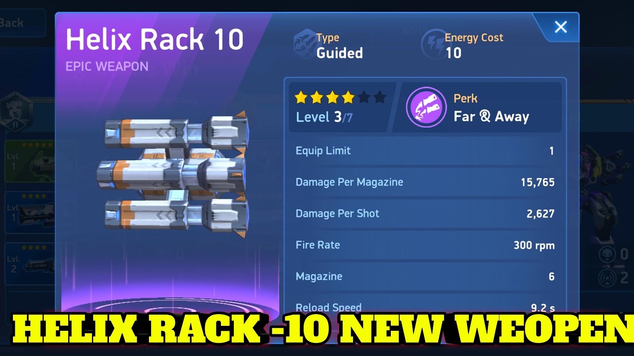 &bull;|| HELIX RACK -10 &bull;|| WHAT THE HELL☘️😱😱 #mecharena #gaming #arena