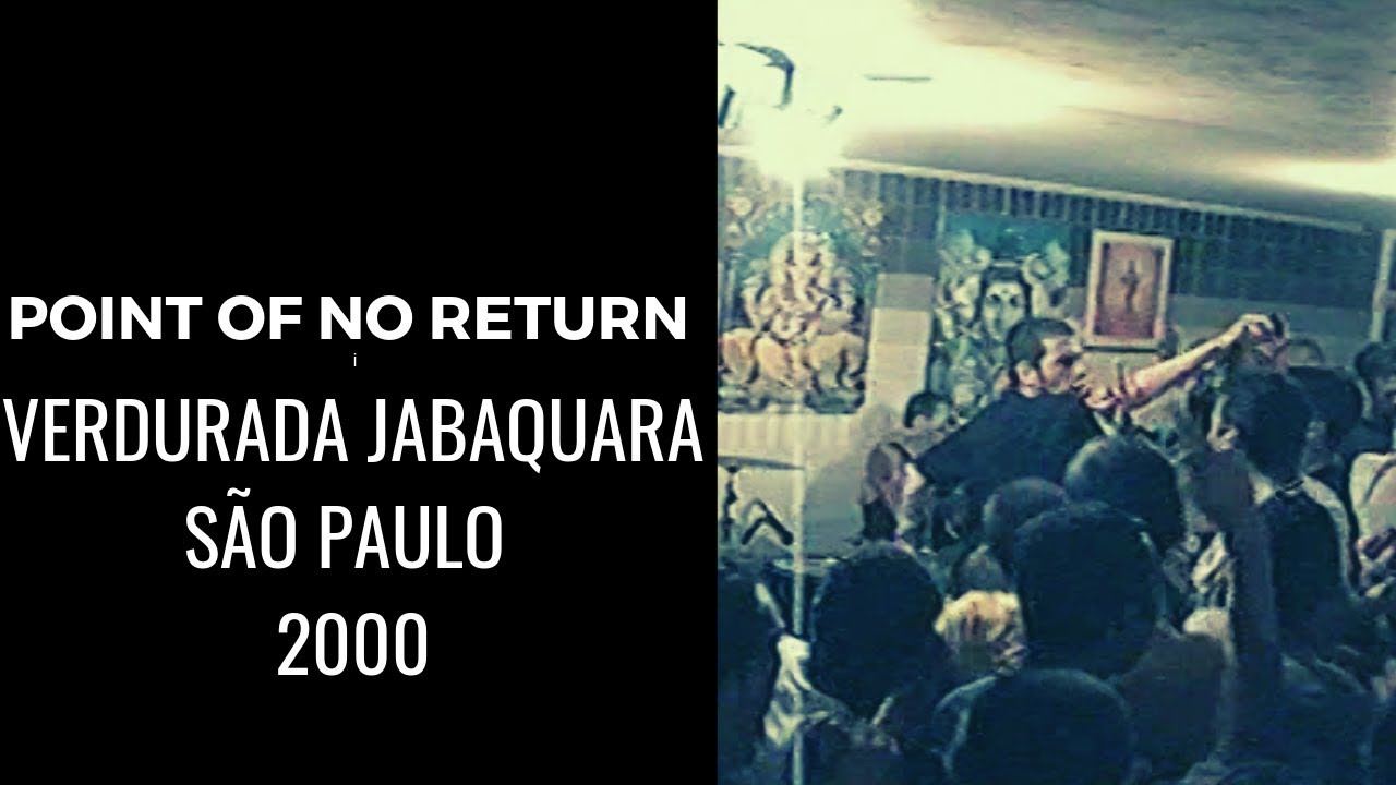 POINT OF NO RETURN live at Verdurada, São Paulo (2000) - Full Show | VHS Rip