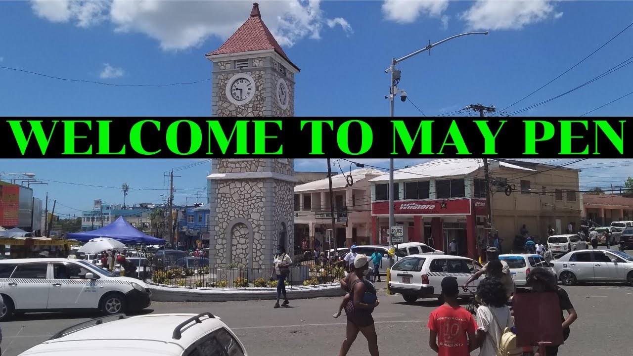 DRIVING THROUGH THE TOWN OF MAY PEN | CLARENDON-