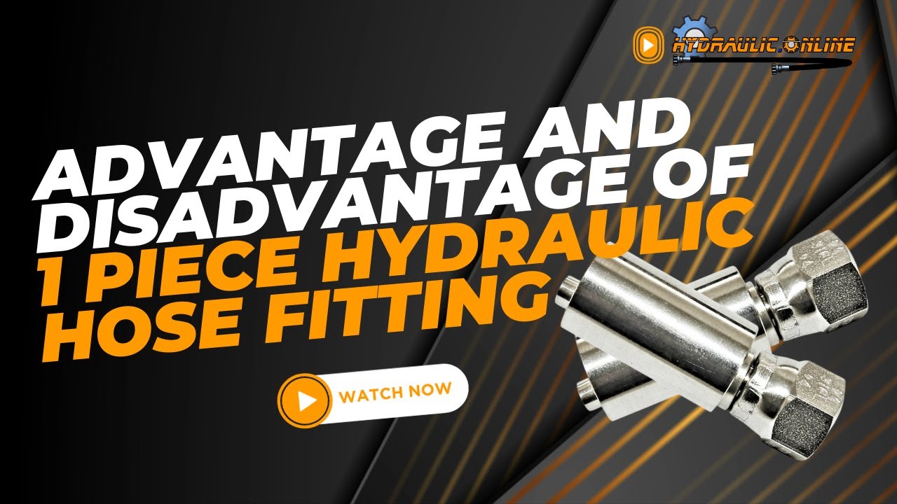 Exploring the Pros and Cons of 1-Piece Hydraulic Hose Fittings