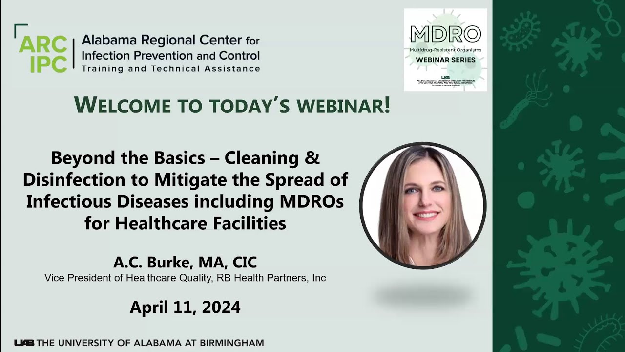 Mitigating the Spread of Infectious Diseases including MDROs for Healthcare Facilities | ARC IPC