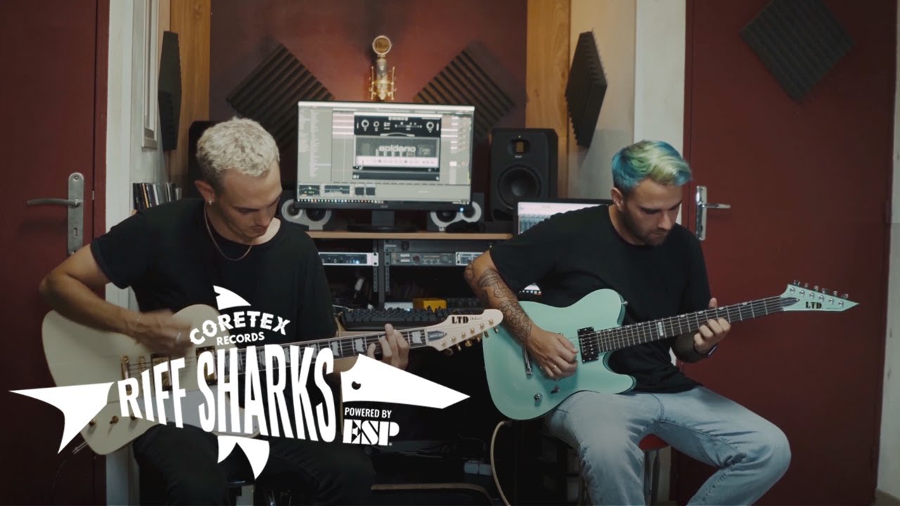 RIFF SHARKS / LANDMVRKS play their favorite riff