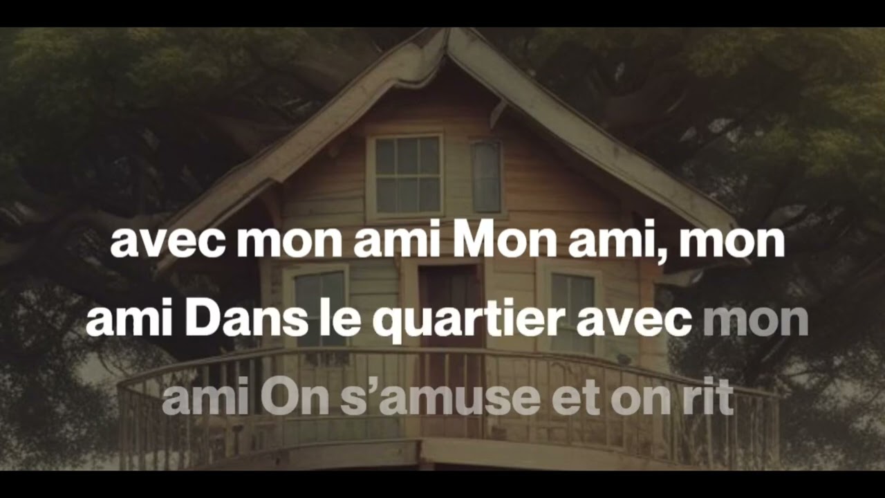 Comptine ma maison est par ici