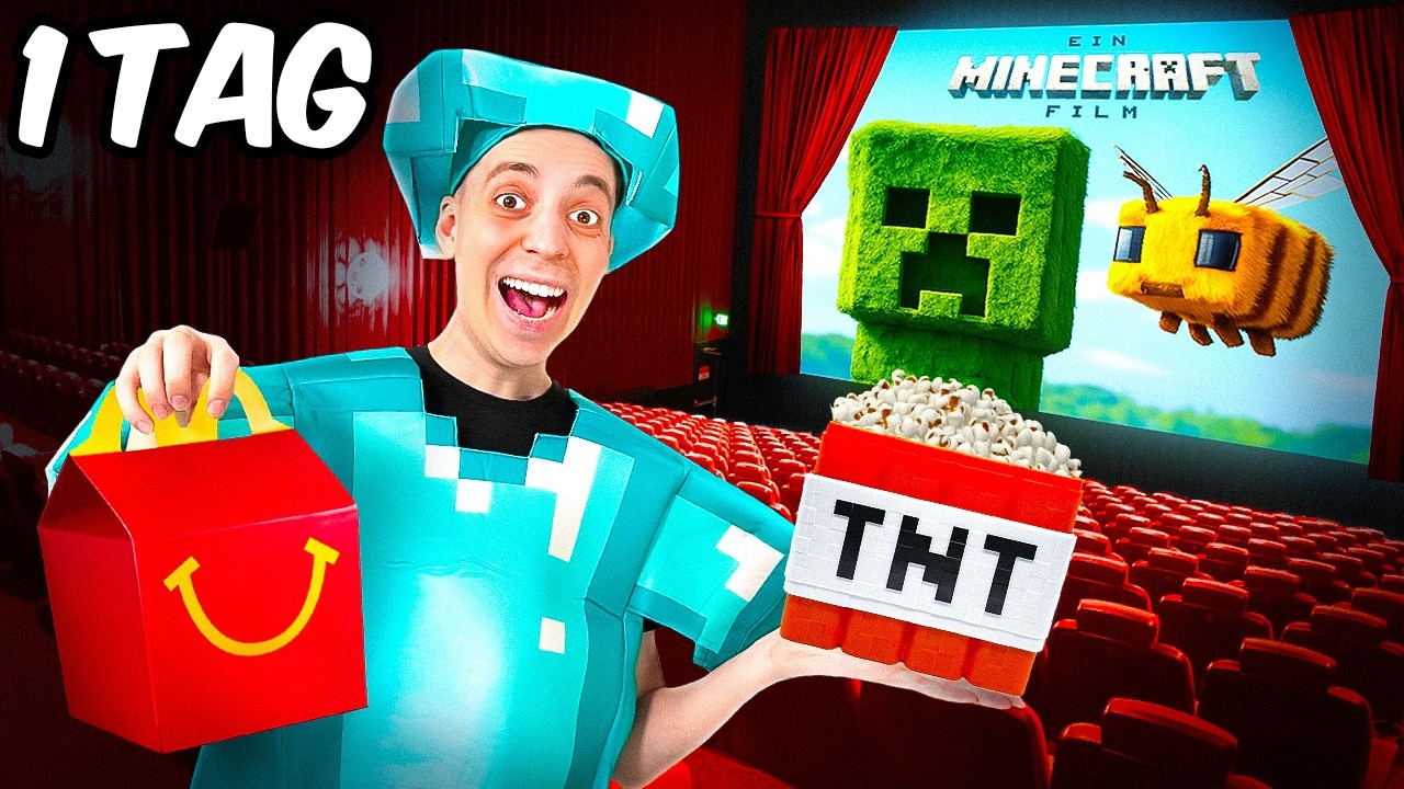 1 TAG im LEBEN eines MINECRAFT SPIELERS! 😲