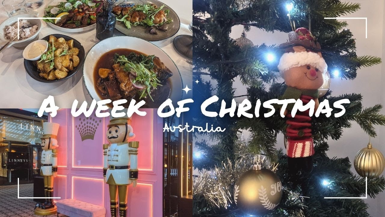 Xmas in Perth 🎄 | Christmas Baking, High Tea, Charcuterie & Gift Unboxing