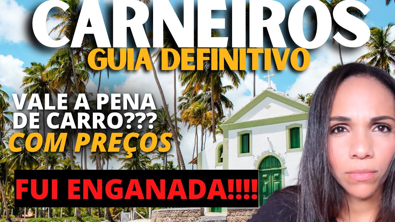 Revelei tudo! Entre na Igrejinha e Aprenda a Como Chegar de Carro na Praia dos Carneiros