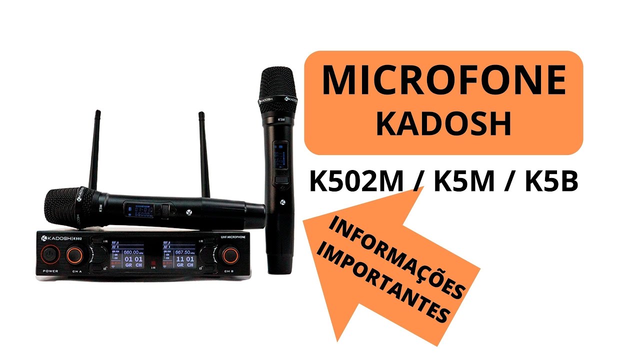 Microfone kadosh k502m  É Bom  e o Preço Vale a Pena?