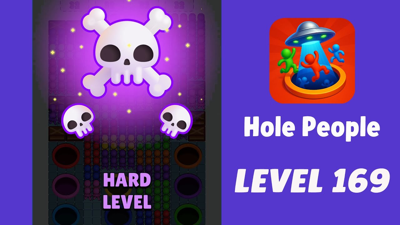 Hole People Level 169 Walkthrough | Gameplay Solution