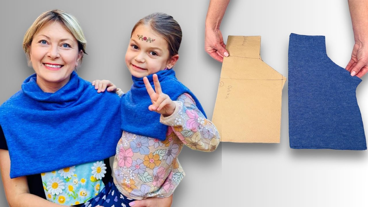🧣 COMBINA CON TUS CAMISAS, SUÉTERES: ESTA BUFANDA FALSO CUELLO