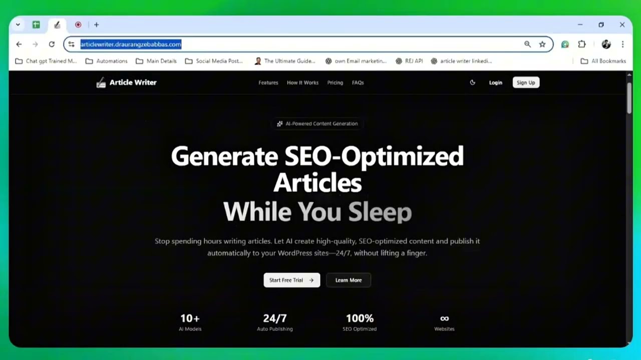 10X Your Content Game: Ai Write & Publish SEO Articles to Wordpress While You Sleep