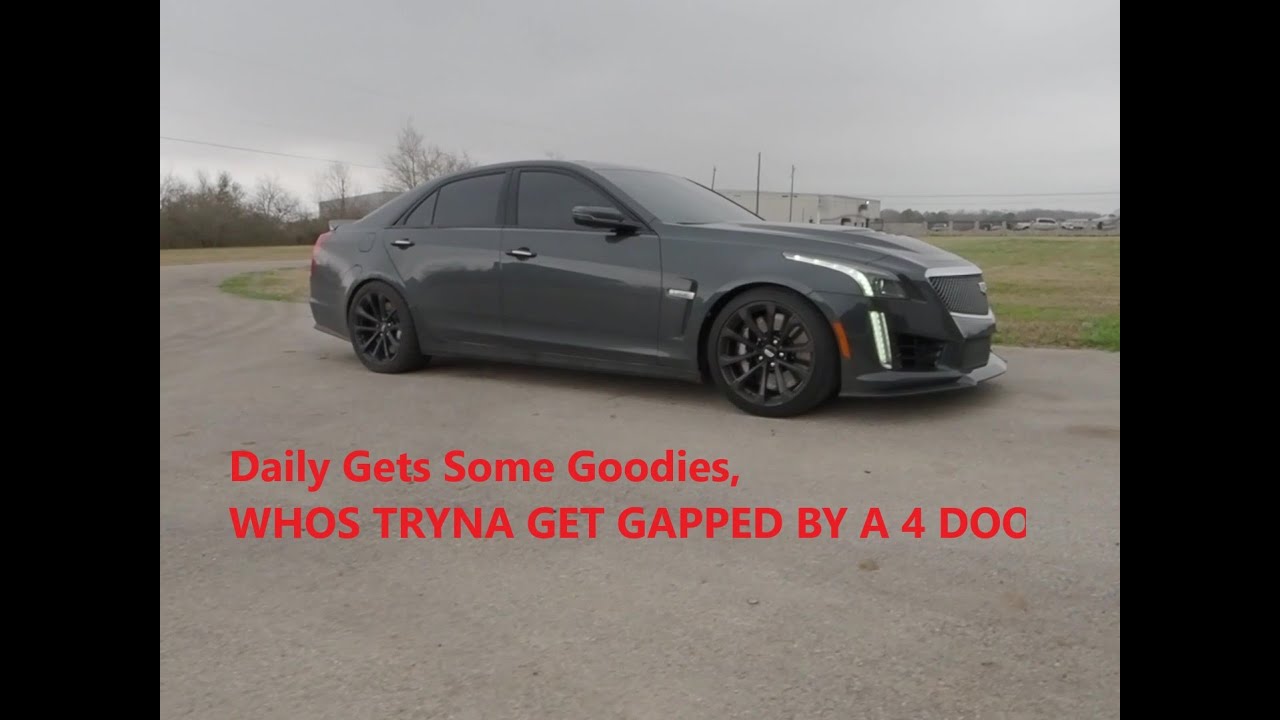 CTS V3 GETS SOME EXTRA POWER!!