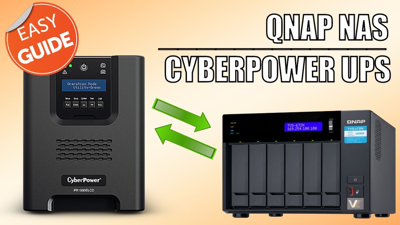 QNAP NAS and CyberPower UPS Test