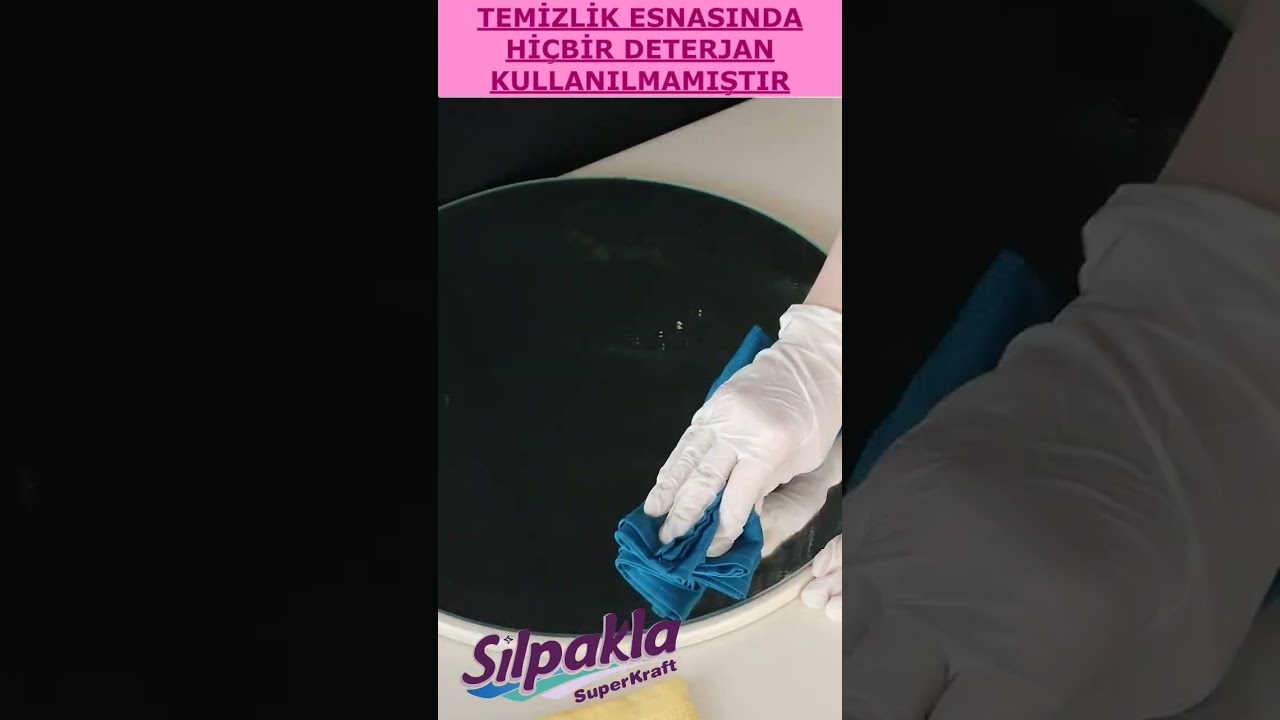 Silpakla SuperKraft 3'l&uuml; Sihirli Mikrofiber Cambezleri nasıl kullanılır.