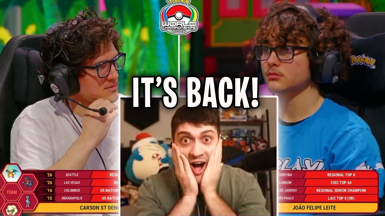 MEGA SCOVILLAIN MADE DAY 2 OF WORLDS 👀🔥 - Pokeaim Reacts To VGC Worlds