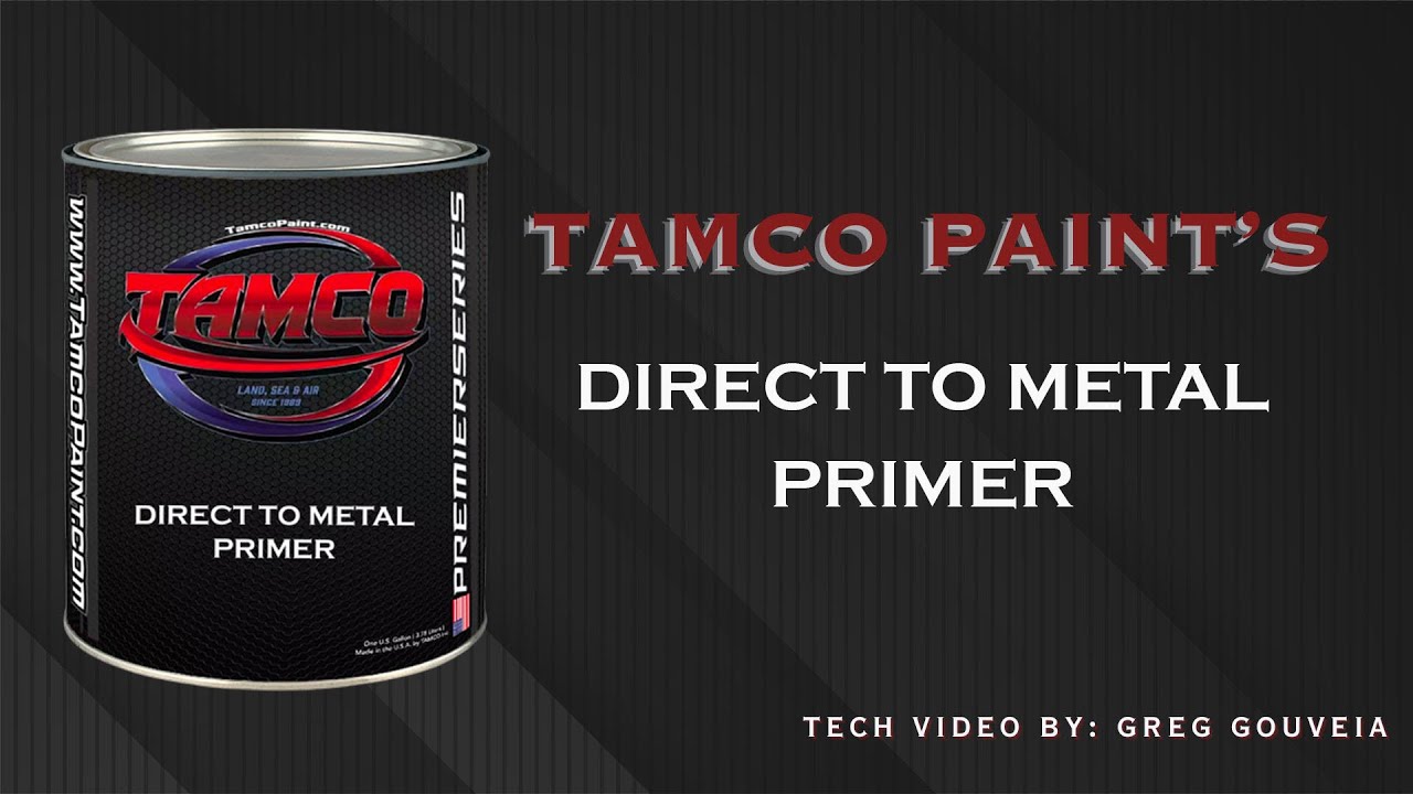 Tamco Paint's Tech Video: HP5310 DTM Primer Over Poly Paste for Corvette