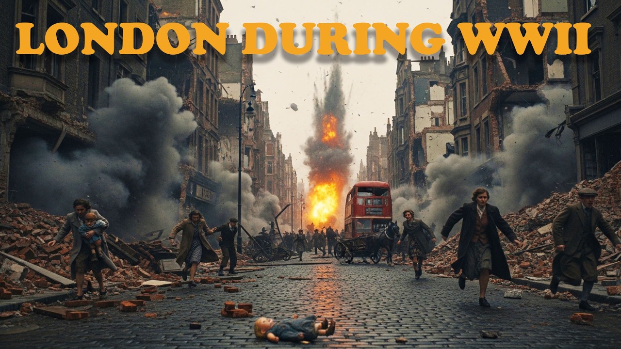 What London Looked Like During WWII | AI Reconstruction