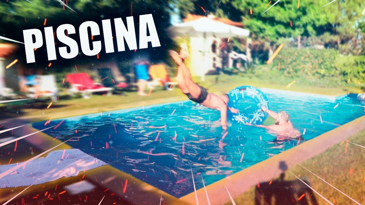 DESAFIO PERIGOSO NA PISCINA ( SALTOS GIGANTES )