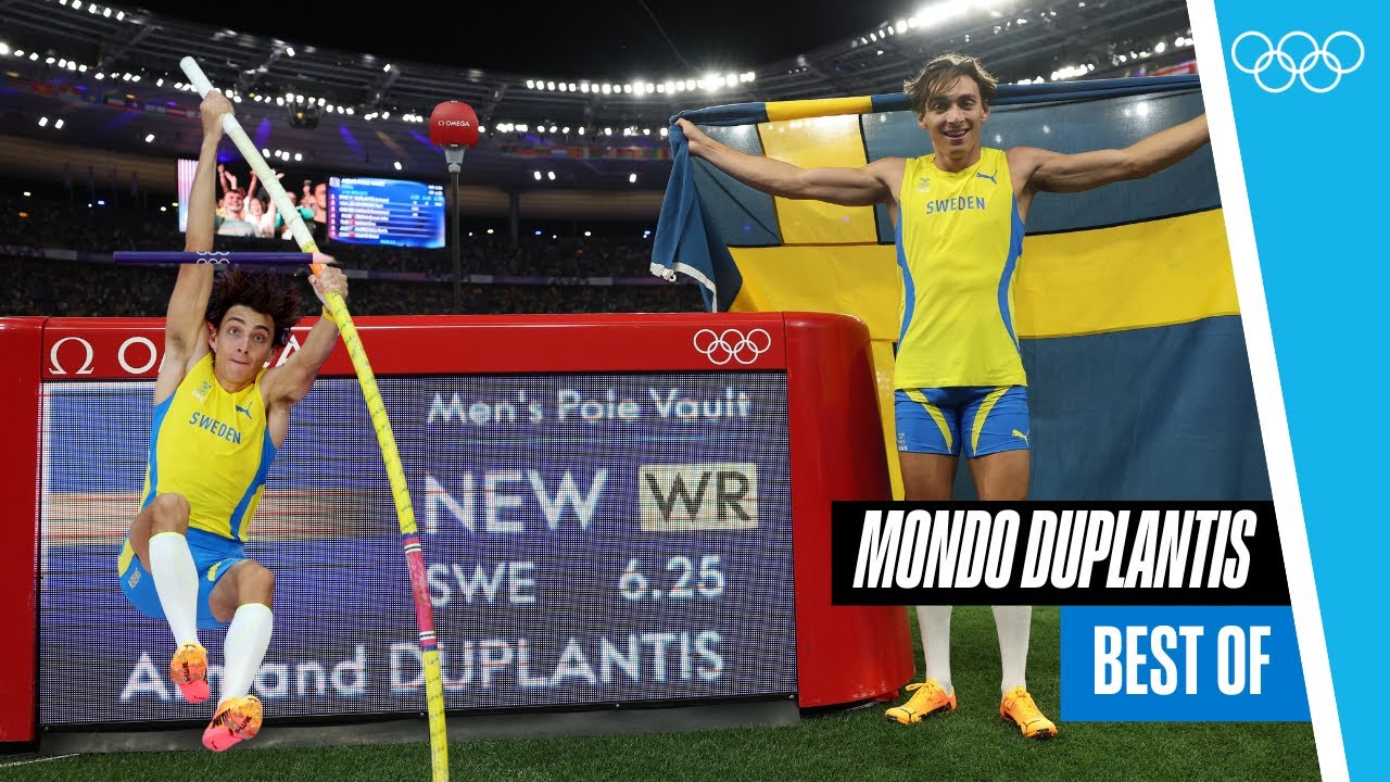 🏆 Gold in the clouds: Pole vaulter Armand Duplantis soars above all! 🤯 | Athlete Highlights