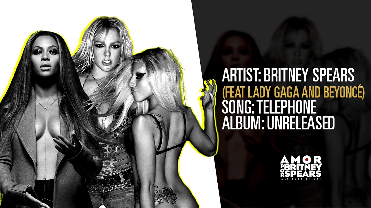 Britney Spears Feat Lady Gaga And Beyoncé- Telephone (Official Audio)