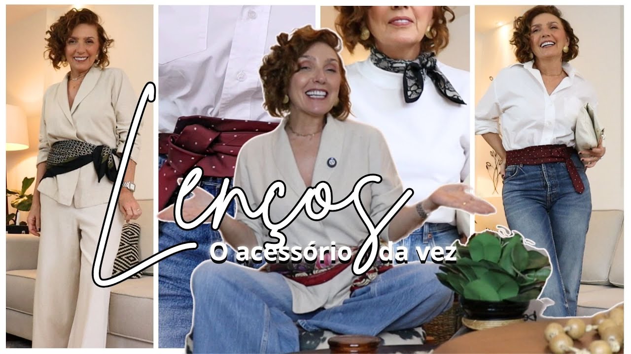 Transforme o seu look: Maneiras Estilosas de usar Lenços como Acessório!