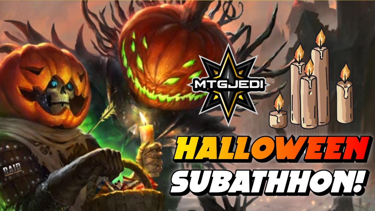 Halloween Subathon!  Tons of fun and giveaways!