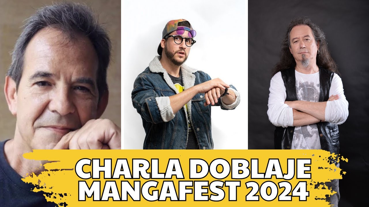 🎙️ Charla Doblaje Los Posada y Hermoti (Mangafest Sevilla 2024)