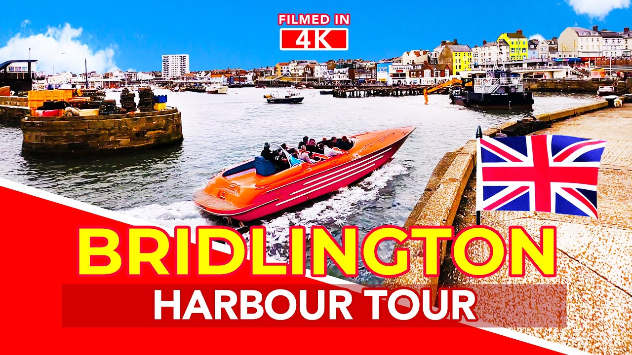 BRIDLINGTON | Tour of Bridlington Harbour including speedboats and pirate ship!