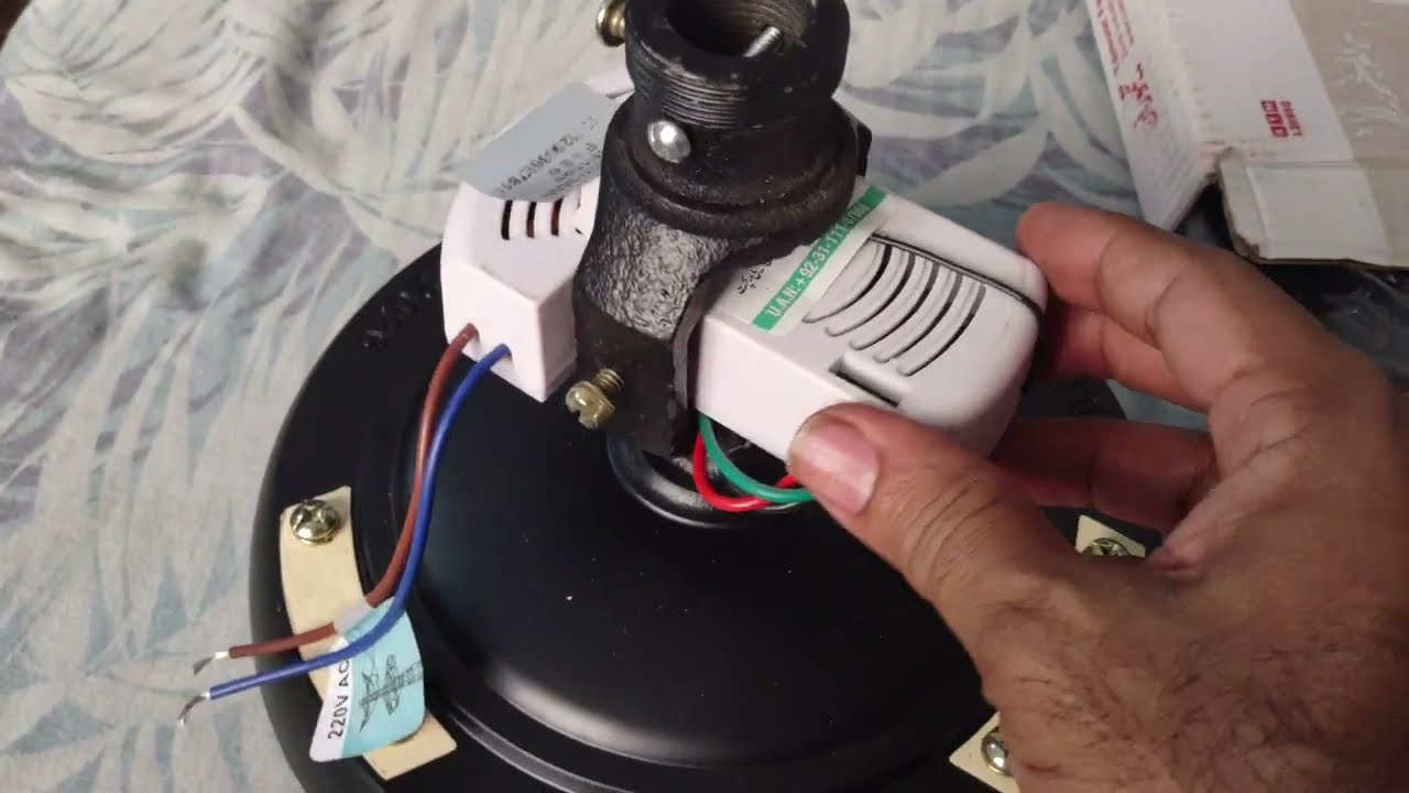 Inverter ceiling fan installation and review 