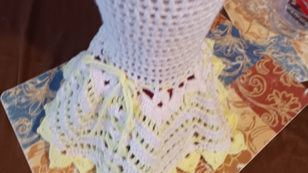 Vestido De Licuadora Tejido A Crochet Paso A Paso