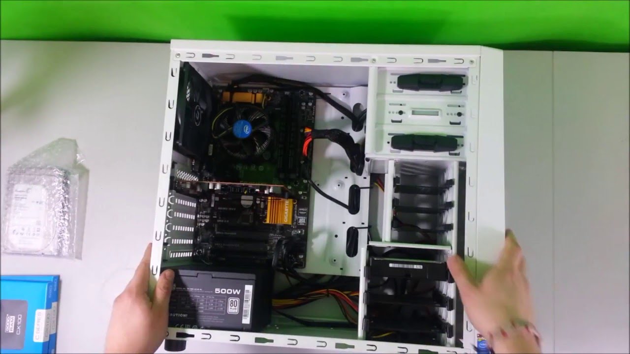 Upgrade Timelapse - Raid0 SSD + 1TB HDD w BitFenix Neos