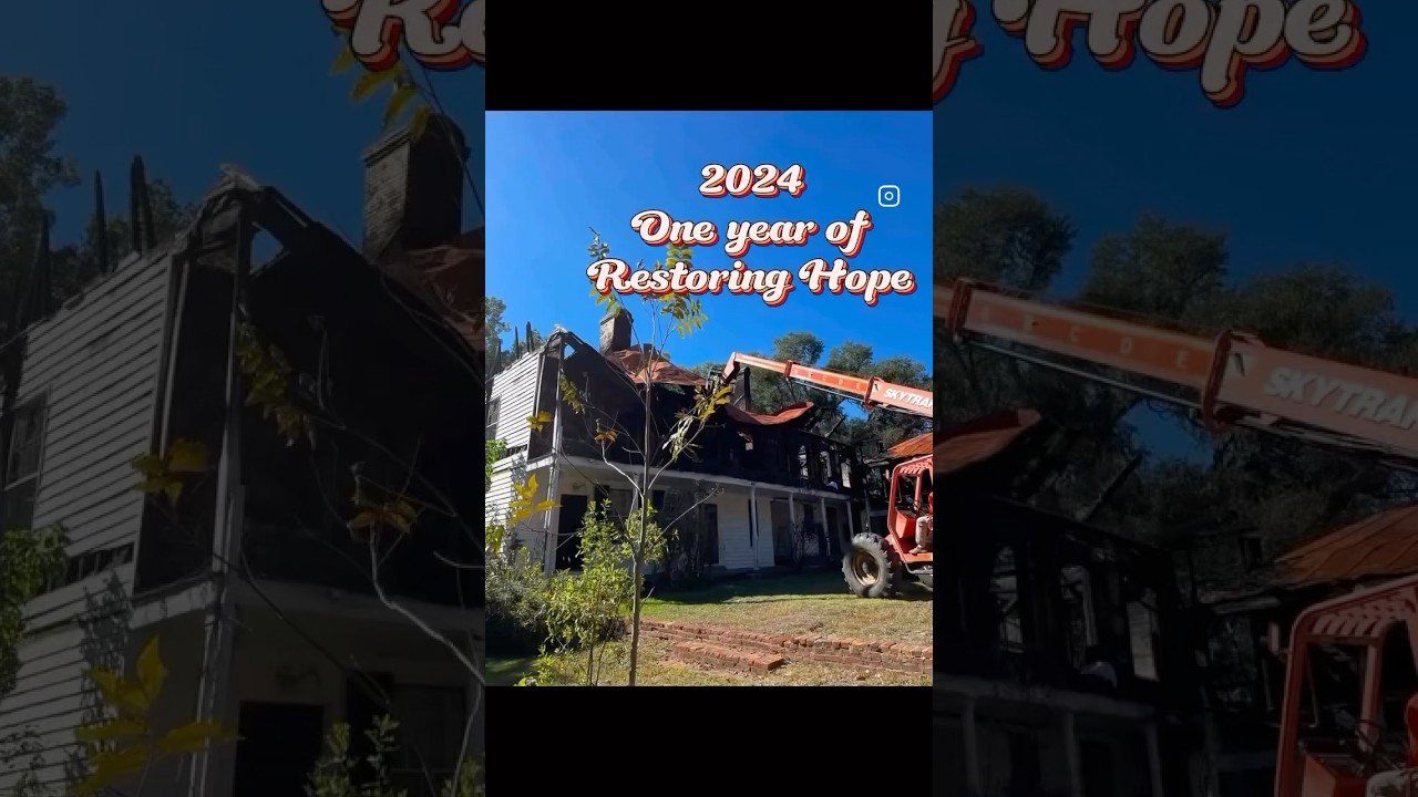 One Year of #Restoration of our 300 year old #historichome .One step closer to saving this #history