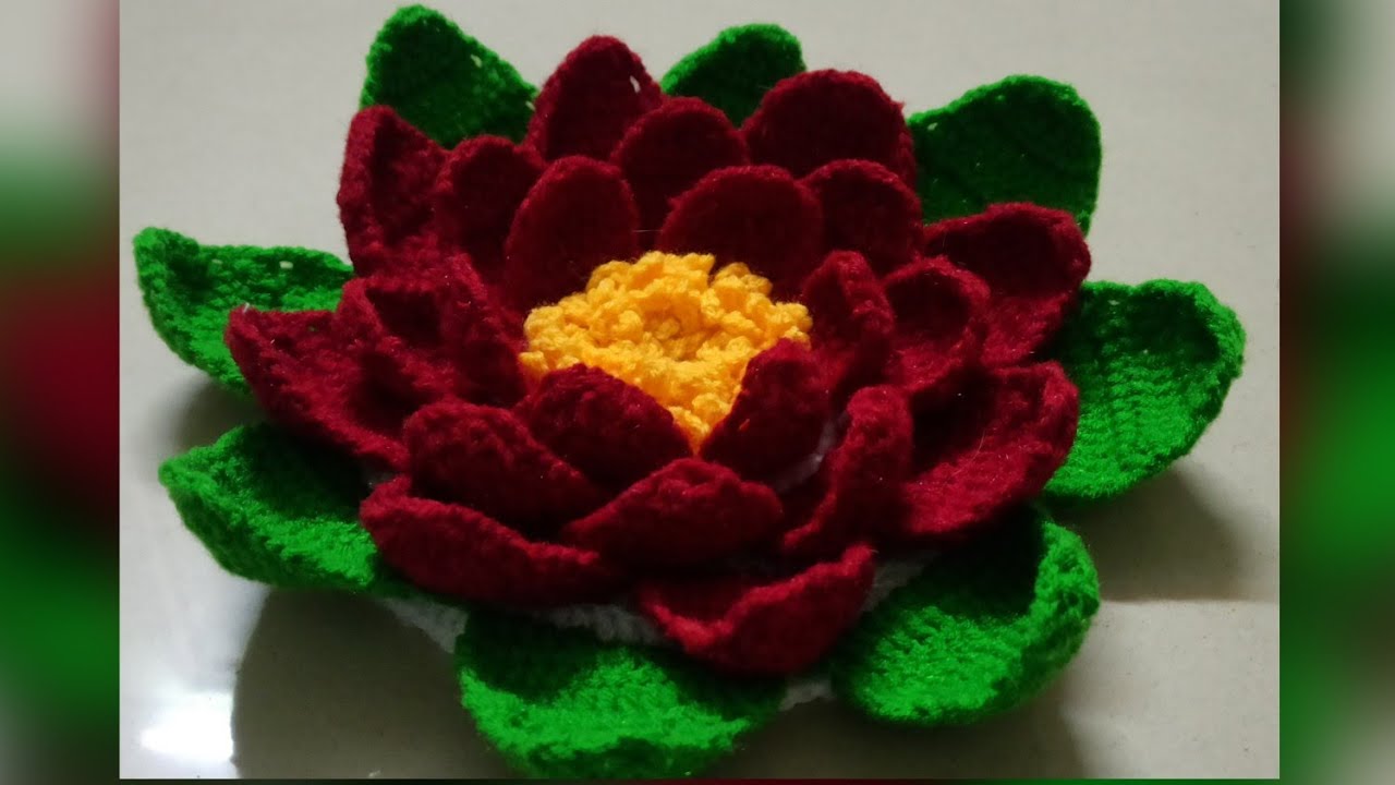 Crochet Flower Design Pattern Part - 2 #crochethook #crochet #crochetart #wool #design