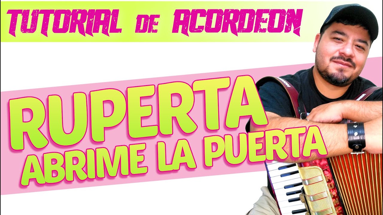 TUTORIAL: RUPERTA - Acordeon a Piano