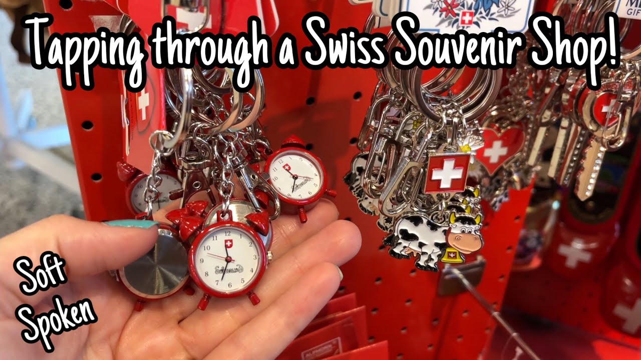 ASMR * Swiss Souvenir Shop Tap-Through * Soft Spoken * ASMRVilla