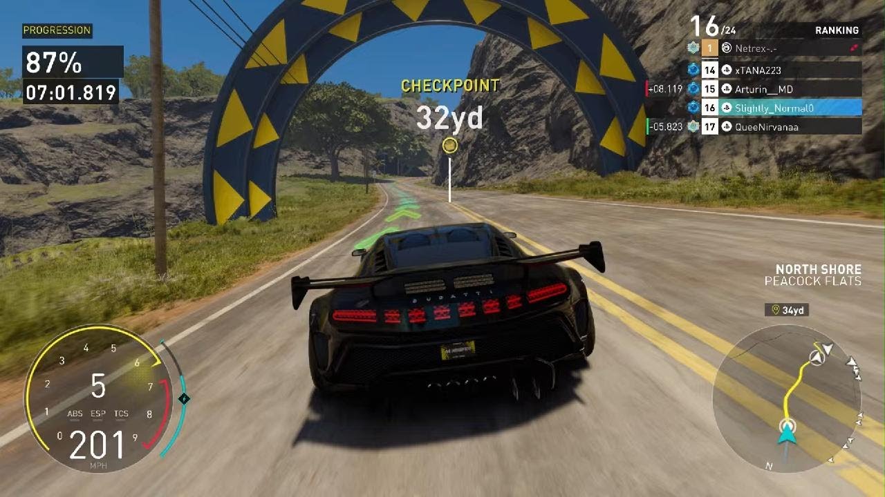 THE CREW MOTORFEST Rammer lost the race against me
